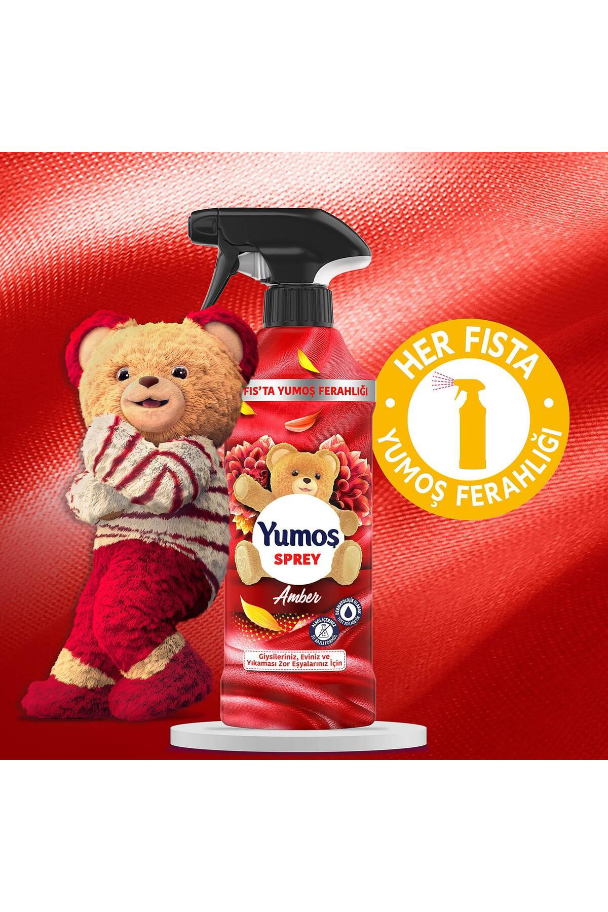 Sprey Yıkaması Zor Eşyalar Için Amber 450 ml