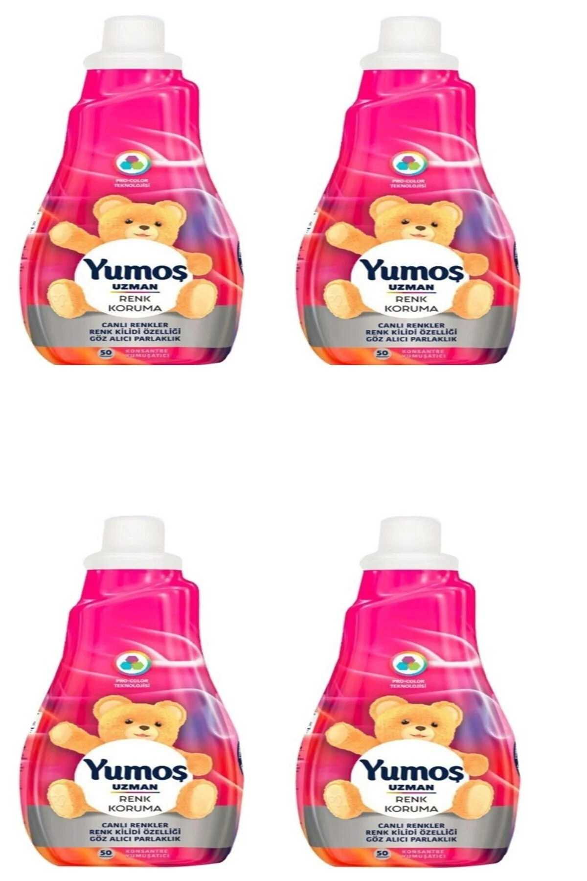 YUMOŞExtra Renk Koruma Yumuşatıcı 4 X 1200 Ml (toplam 4800 Ml)