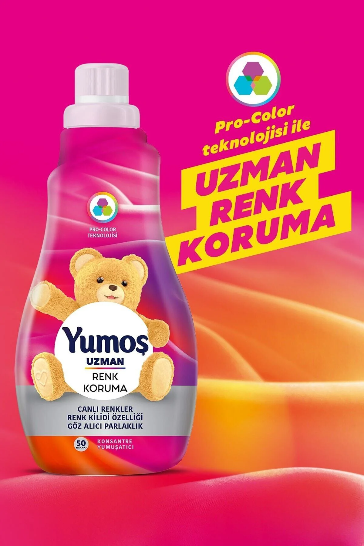 YUMOŞExtra Renk Koruma Yumuşatıcı 4 X 1200 Ml (toplam 4800 Ml)