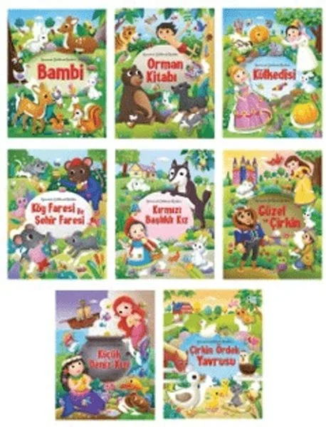 Yumurcak Çıkartmalı Klasikler Serisi (8 Kitap) Fiyatı, Yorumları ve Özellikleri