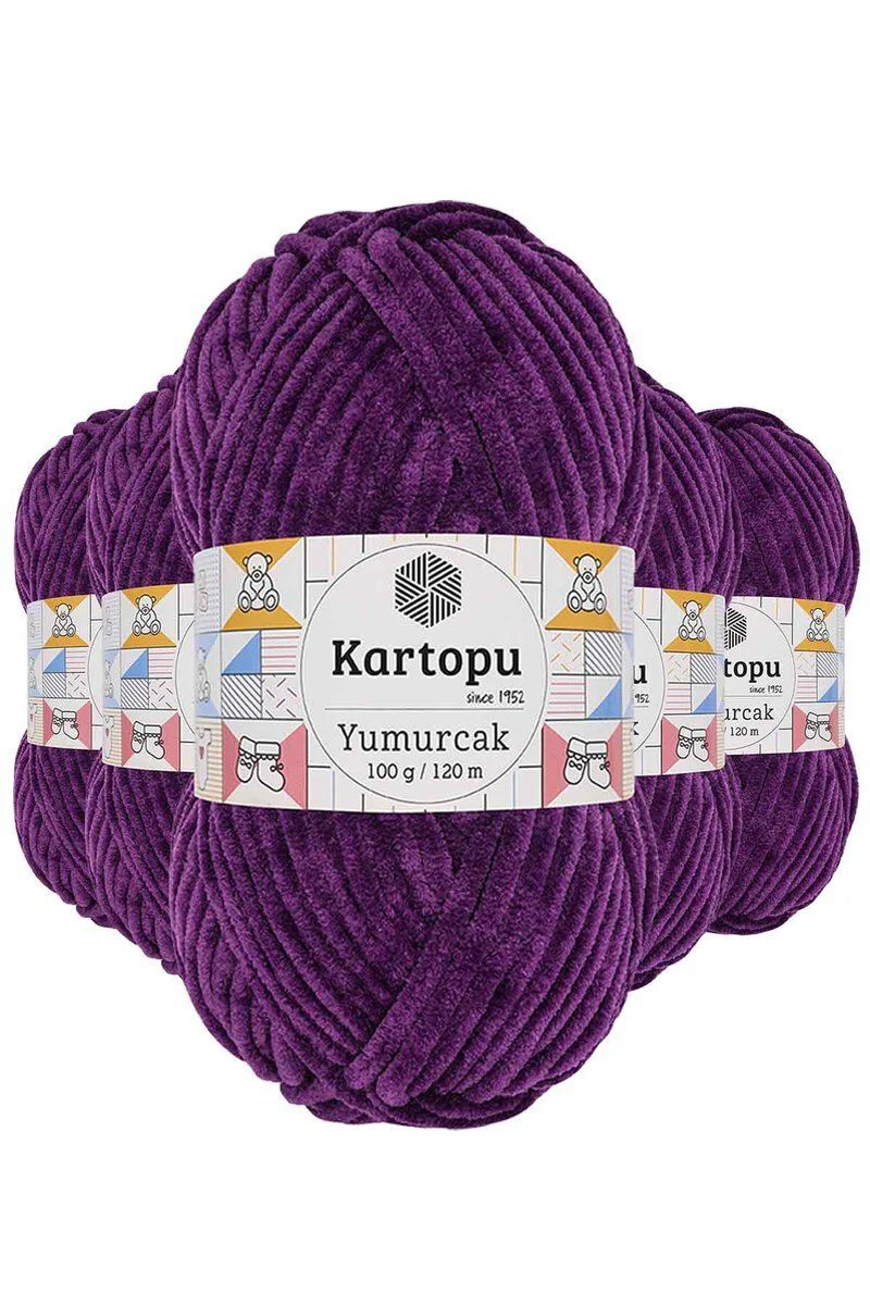 Yumurcak Kadife El Örgü İpi Açık Mor – 5'li Paket, Dökülmeyen Şık Örgü İpi Fiyatı, Yorumları ve Özellikleri