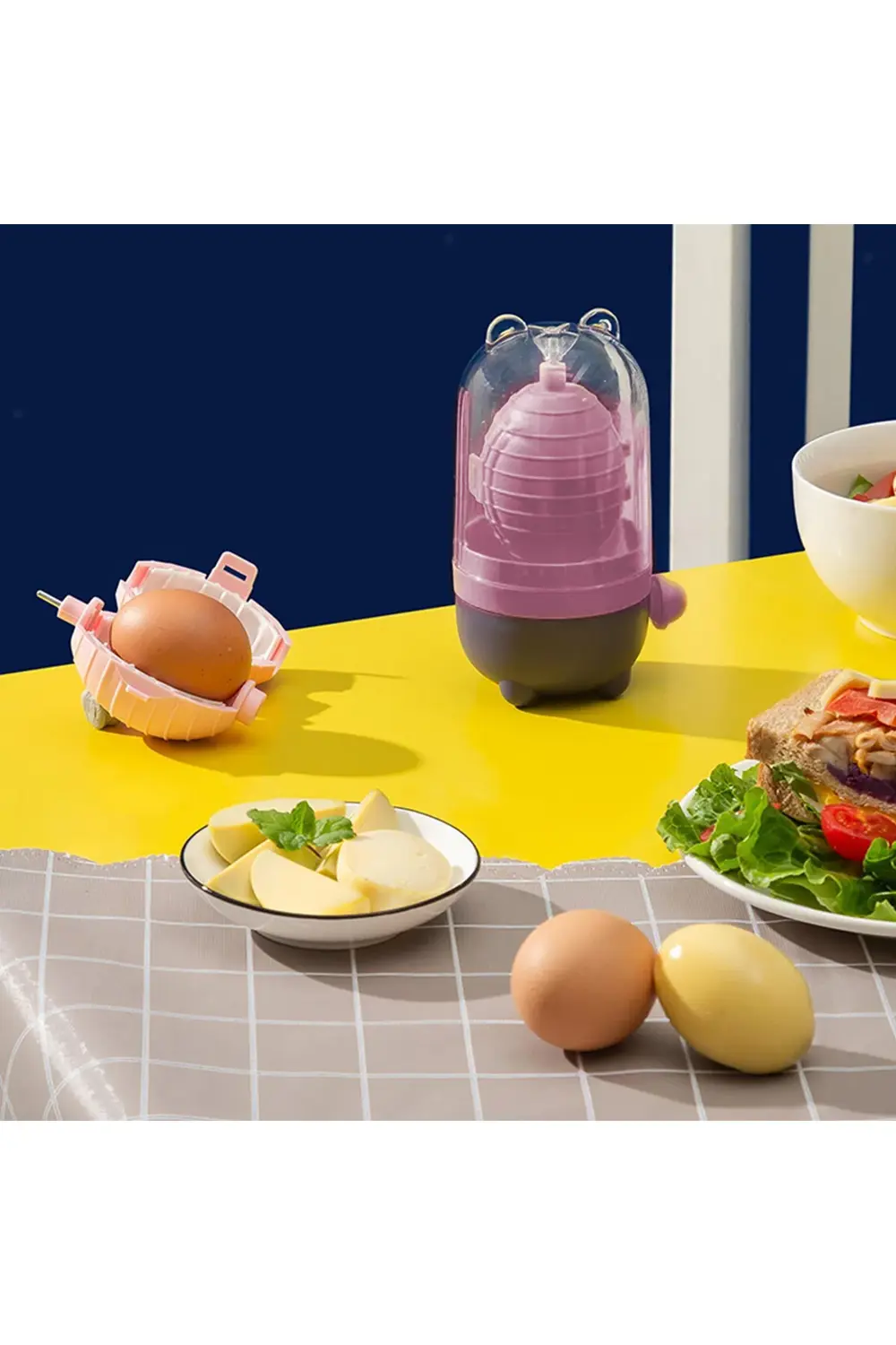 Yumurta Çevirme Aparatı Beyazı İle Sarısını Karıştırın