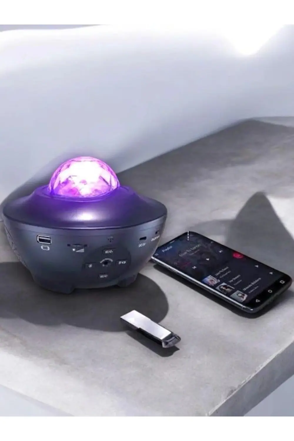 Yumurta Görünümlü Yıldızlı Projeksiyon