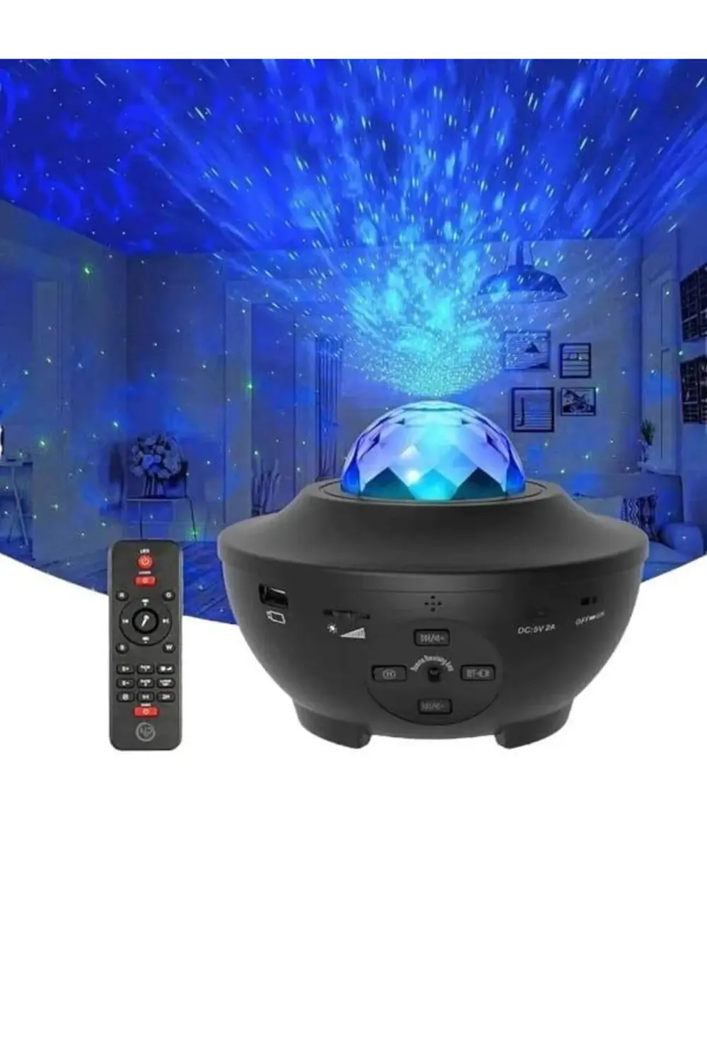 Yumurta Görünümlü Yıldızlı Projeksiyon