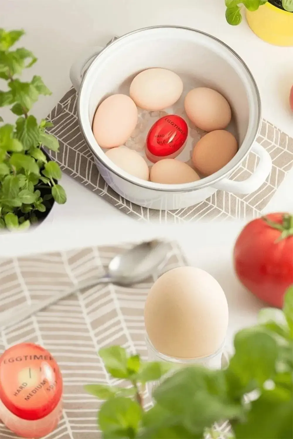Yumurta Zamanlayıcı Egg Timer Pişirme Haşlama Süresi Aparatı Zama