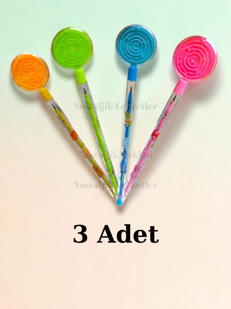 Yumurtlayan 3 Adet Labirent Kalem Yumurtlayan 3 Adet Labirent Kalem