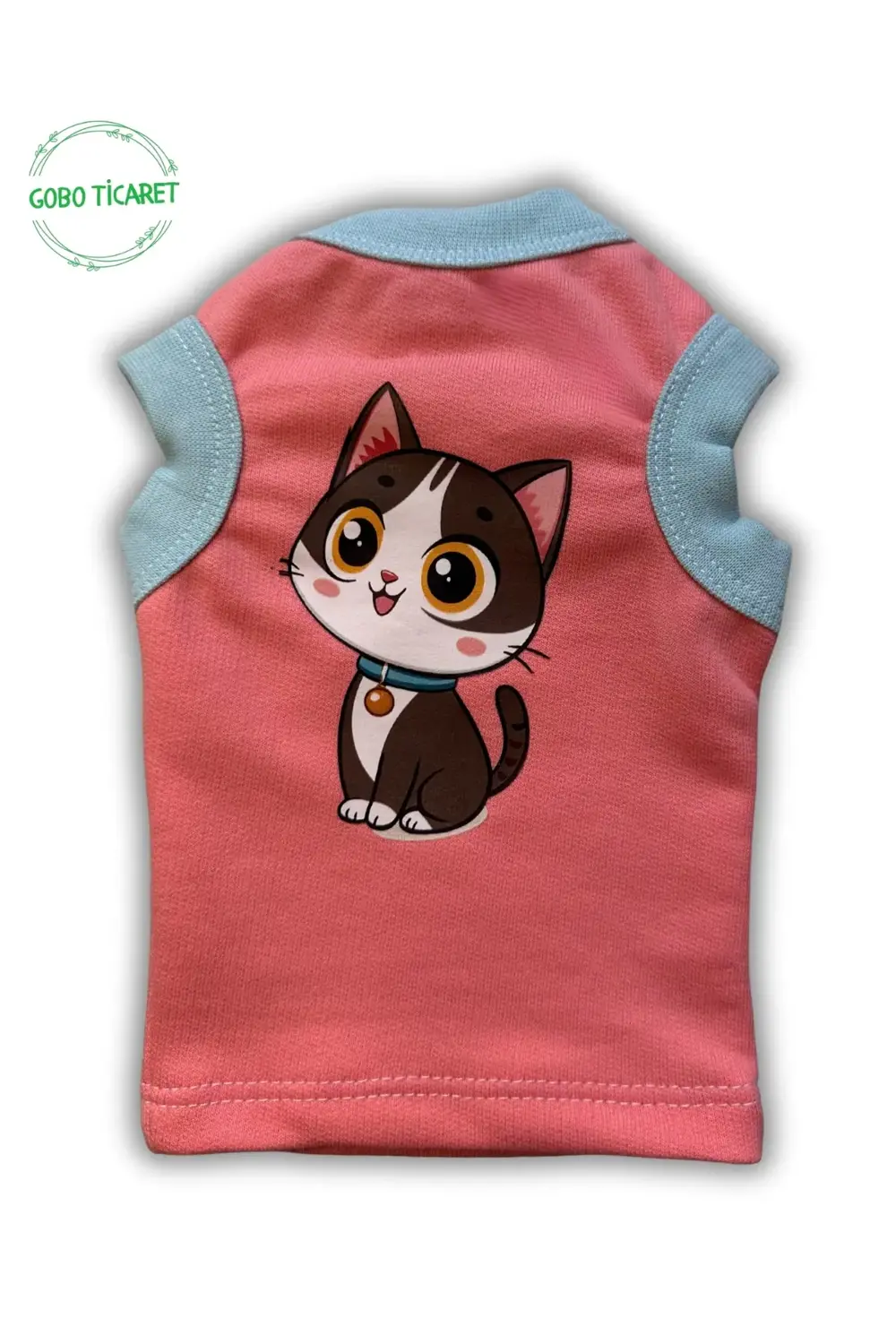 Yumuşacık Şeker Pembe Kedi ve Köpek Kıyafeti Elbisesi Farklı Mode