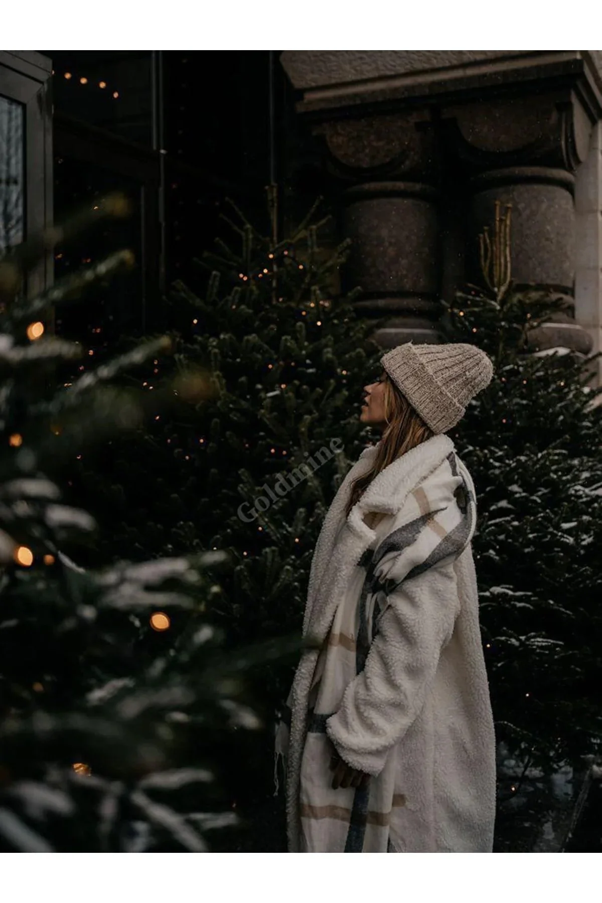 Yumuşak Dokulu Çizgili Atkı