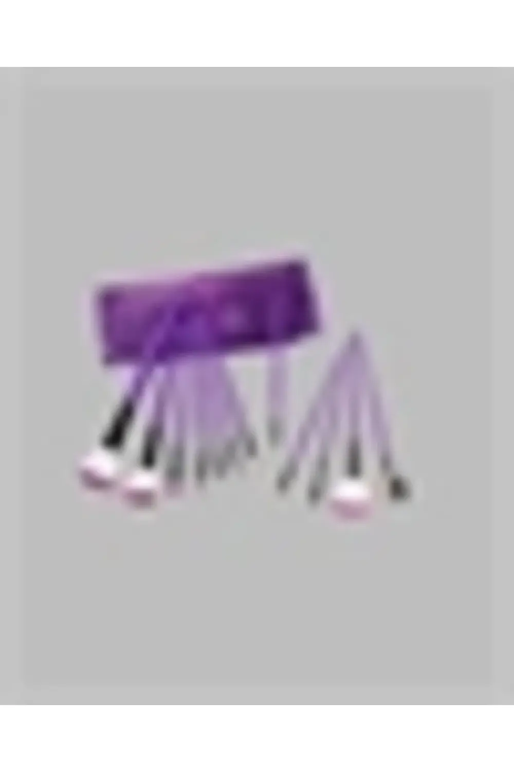 Yumuşak Fiber Kıllardan Oluşan 12'li Makyaj Fırçası Seti Göz Farı