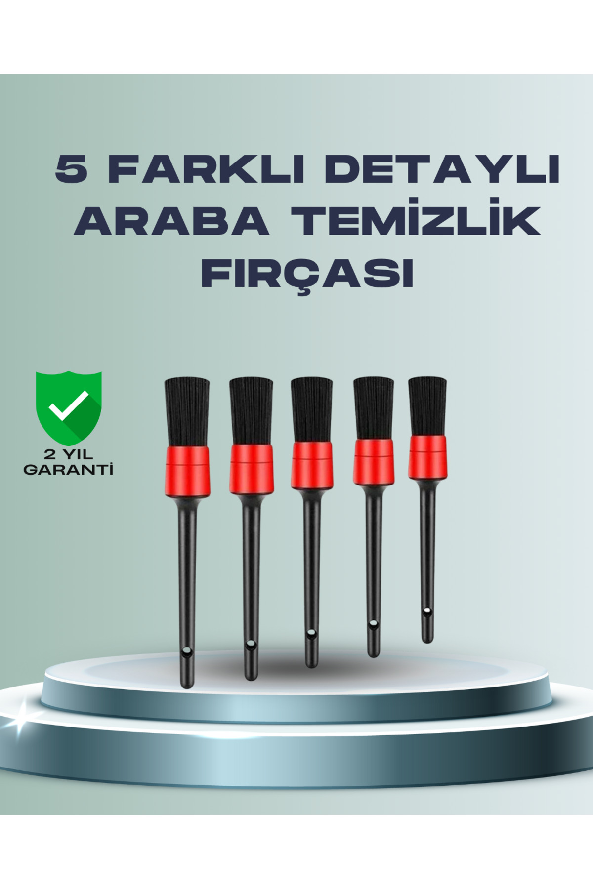 Diğer Markalar Yumuşak Killi Araç Bakim Firça Takimi
