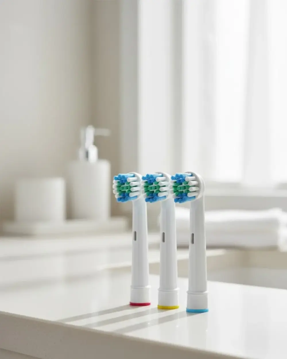 Yumuşak Kıllı Elektrikli Diş Fırçası Yedek Başlık Seti 4’lü