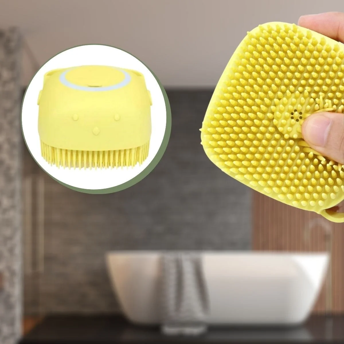 Yumuşak Silikon Malzemeli Esnek Jel Hazneli Masaj Fonksiyonlu Etkili Banyo Duş Kese Lifi Bx40 Fiyatı, Yorumları ve Özellikleri
