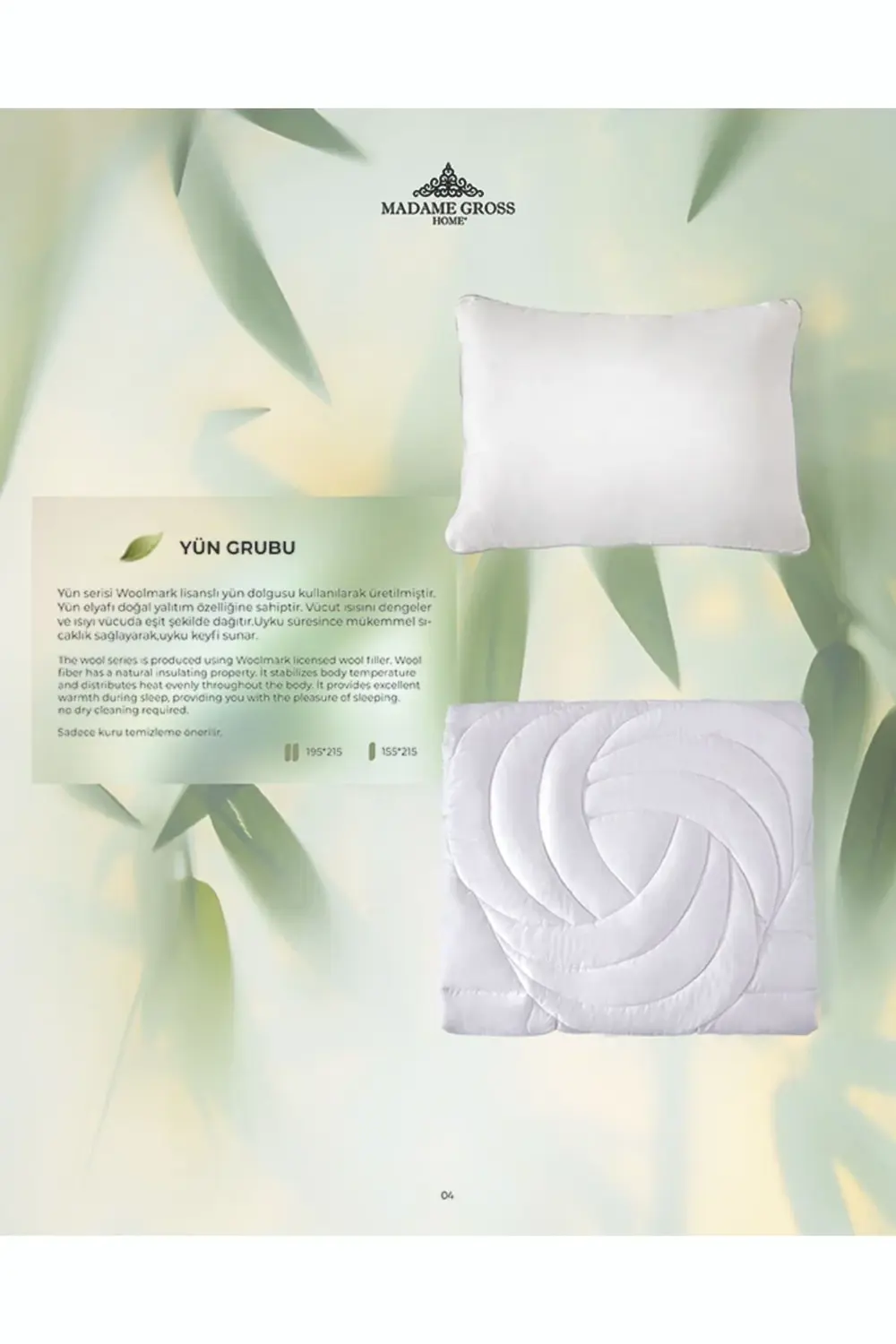 Yün Çift Kişilik Yorgan