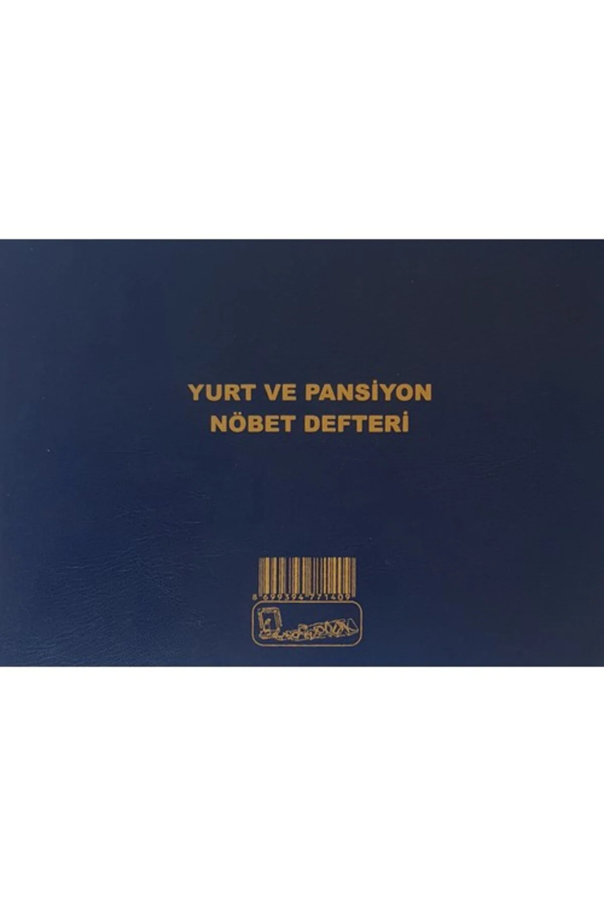 Yurt Ve Pansiyon Nöbet Defteri Cilt Kapak