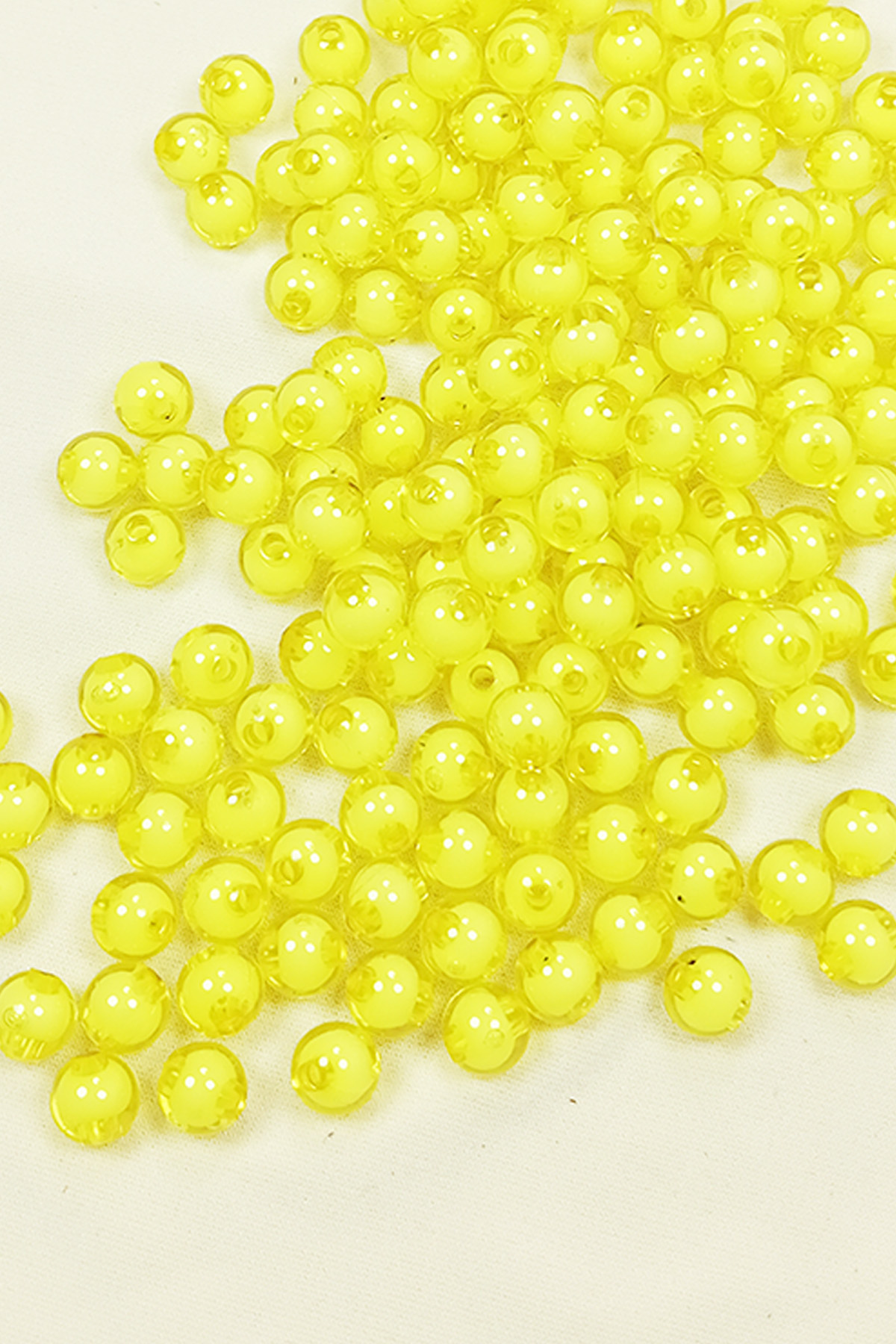 Yuvarlak Boncuk İçten Boncuklu Bileklik Çanta Boncuğu 8 mm 50 gr 