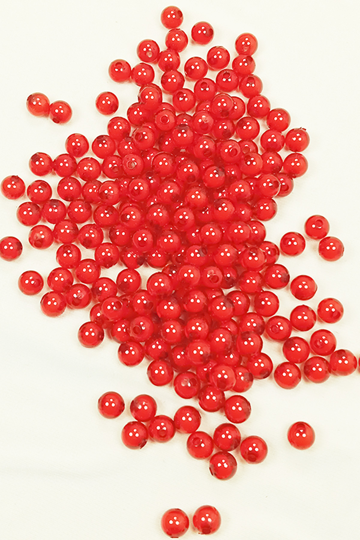 Yuvarlak Boncuk İçten Boncuklu Bileklik Çanta Boncuğu 8 mm 50 gr 