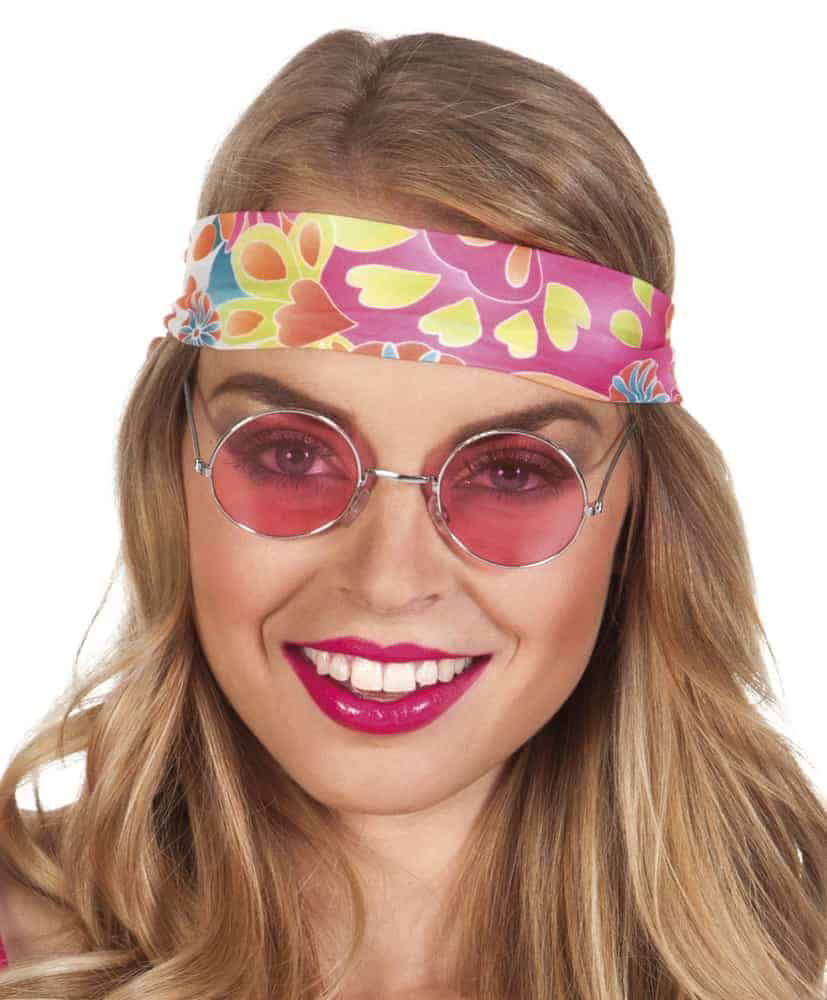 Yuvarlak Cam John Lennon Tarzı Hippi Gümüş Çerçeveli Pembe Gözlük Yuvarlak Cam John Lennon Tarzı Hippi Gümüş Çerçeveli Pembe Gözlük