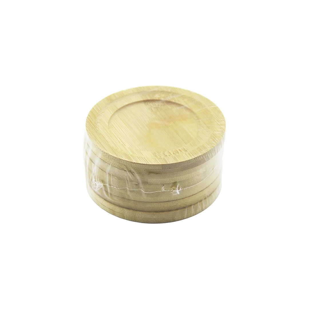 Yuvarlak= Çap: 9.7CM 6PCS Bambu - Ahşap Çay Tabak Fiyatı, Yorumları ve Özellikleri