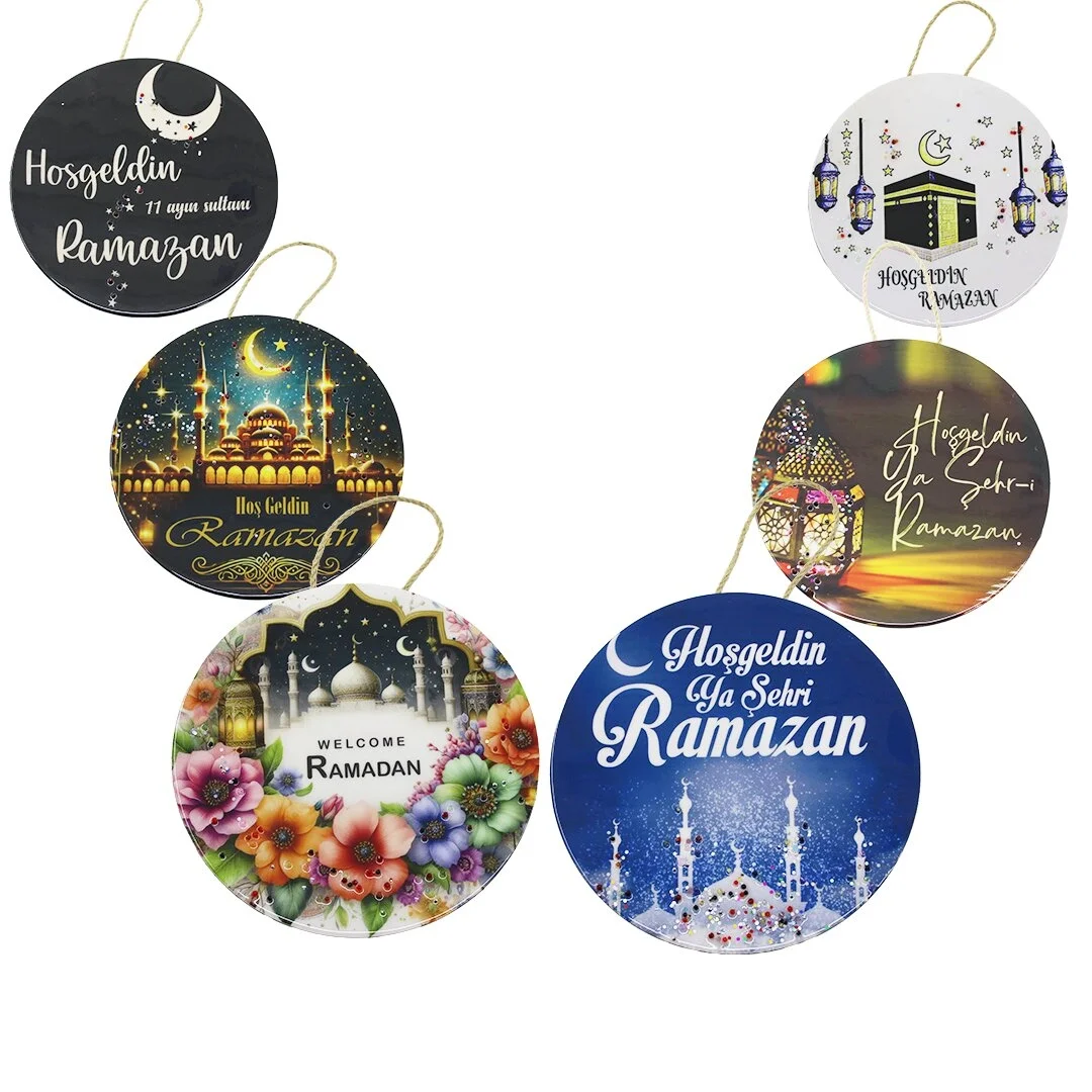 Yuvarlak - Epoksi Büyük Kapı Süsü Hoşgeldin Ramazan Bx40 Fiyatı, Yorumları ve Özellikleri