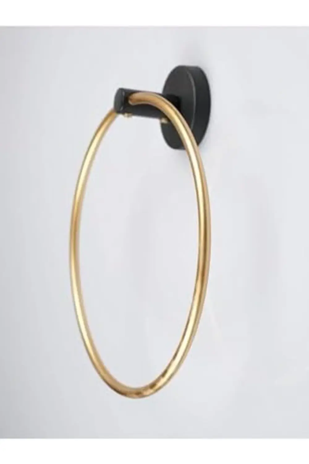 Yuvarlak Havluluk Havlu Askısı Siyah S-102 1185222