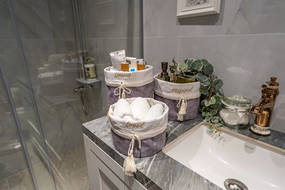 Yuvarlak Katlanabilir Çok Amaçlı Saklama Organizer Kutu Keçe Sepe