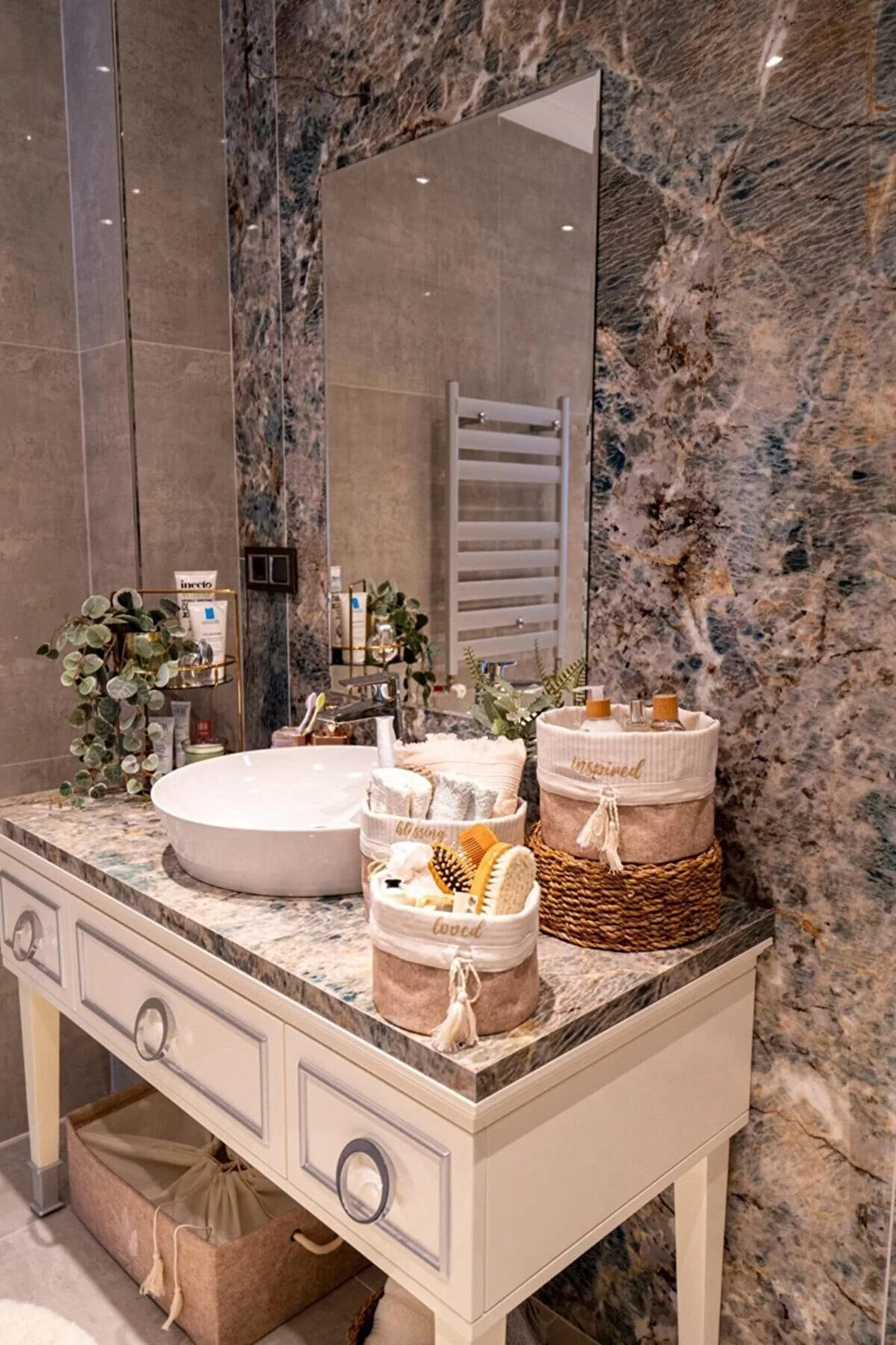 Yuvarlak Katlanabilir Çok Amaçlı Saklama Organizer Kutu Keçe Sepe