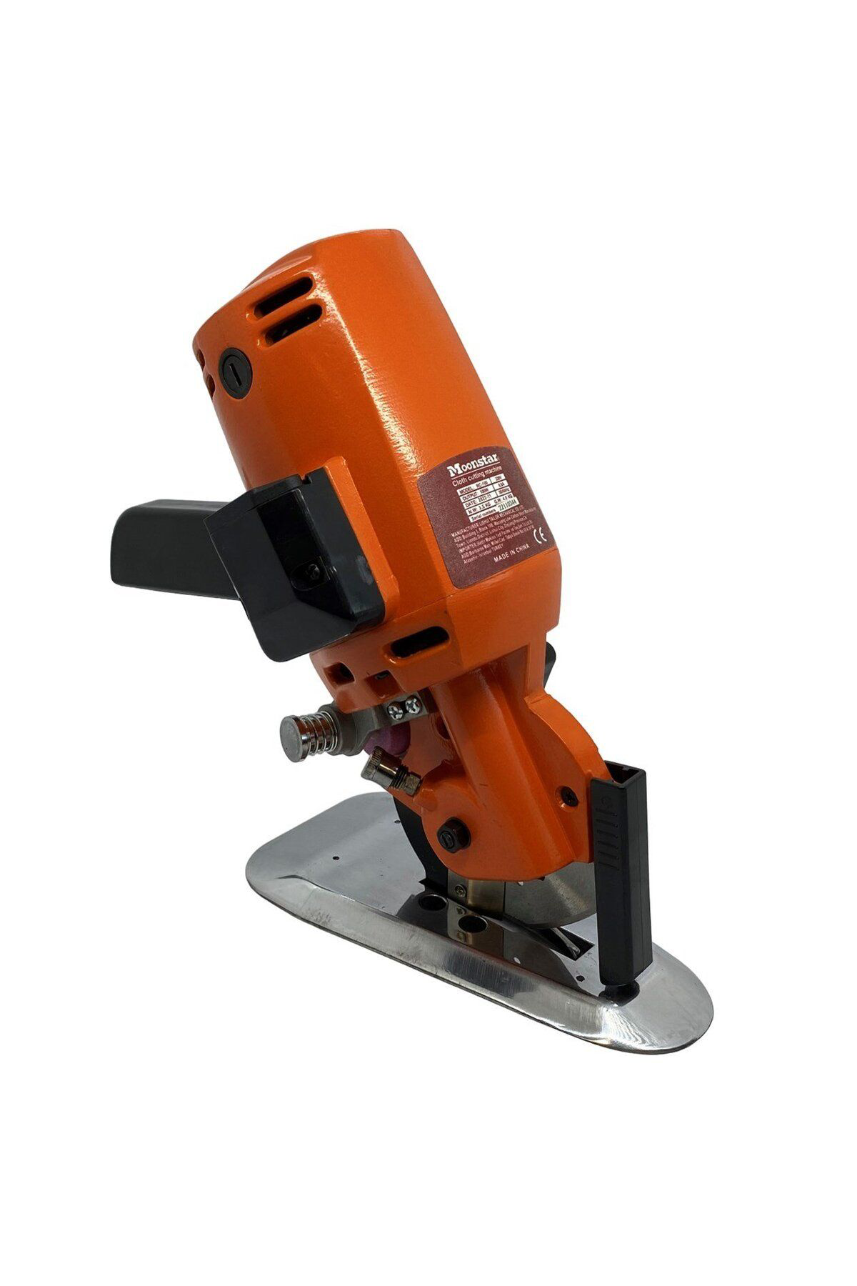 Moonstar Yuvarlak Kumaş Kesim Motoru 4İnç Turuncu  / Rc-100 (Ycm-40)