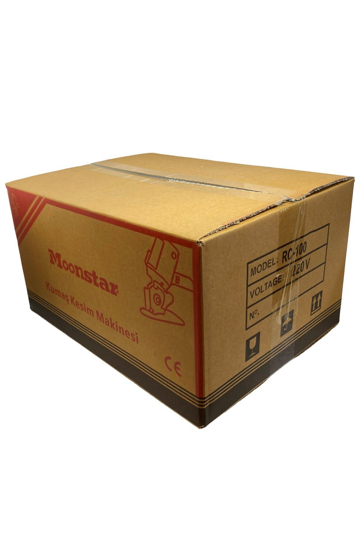 Moonstar Yuvarlak Kumaş Kesim Motoru 4İnç Turuncu  / Rc-100 (Ycm-40)