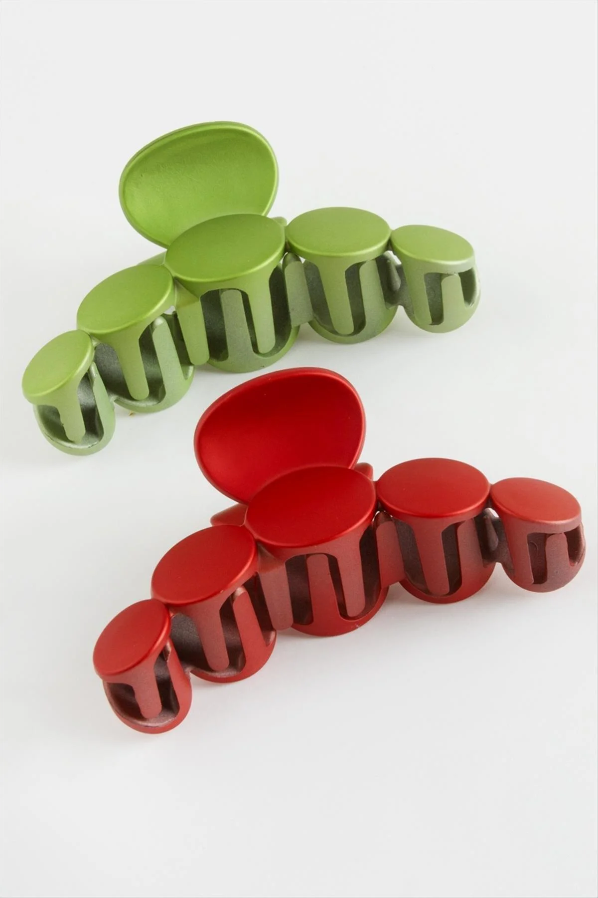 Yuvarlak Mat Renkli Mandal Toka 10 cm