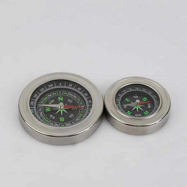 Yuvarlak Metal Kasa Dayanıklı Pusula 80mm Yuvarlak Metal Kasa Dayanıklı Pusula 80mm - Görsel 2