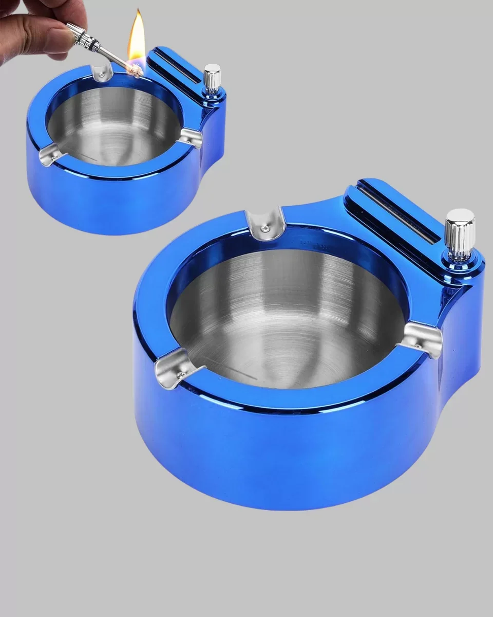Yuvarlak Metal Küllük Çakmak Entegreli Dayanıklı Yapı Yeni Nesil Fiyatı, Yorumları ve Özellikleri