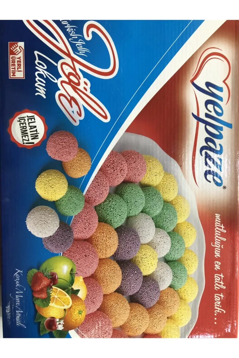 Yuvarlak Meyveli Jöle 3 Kg