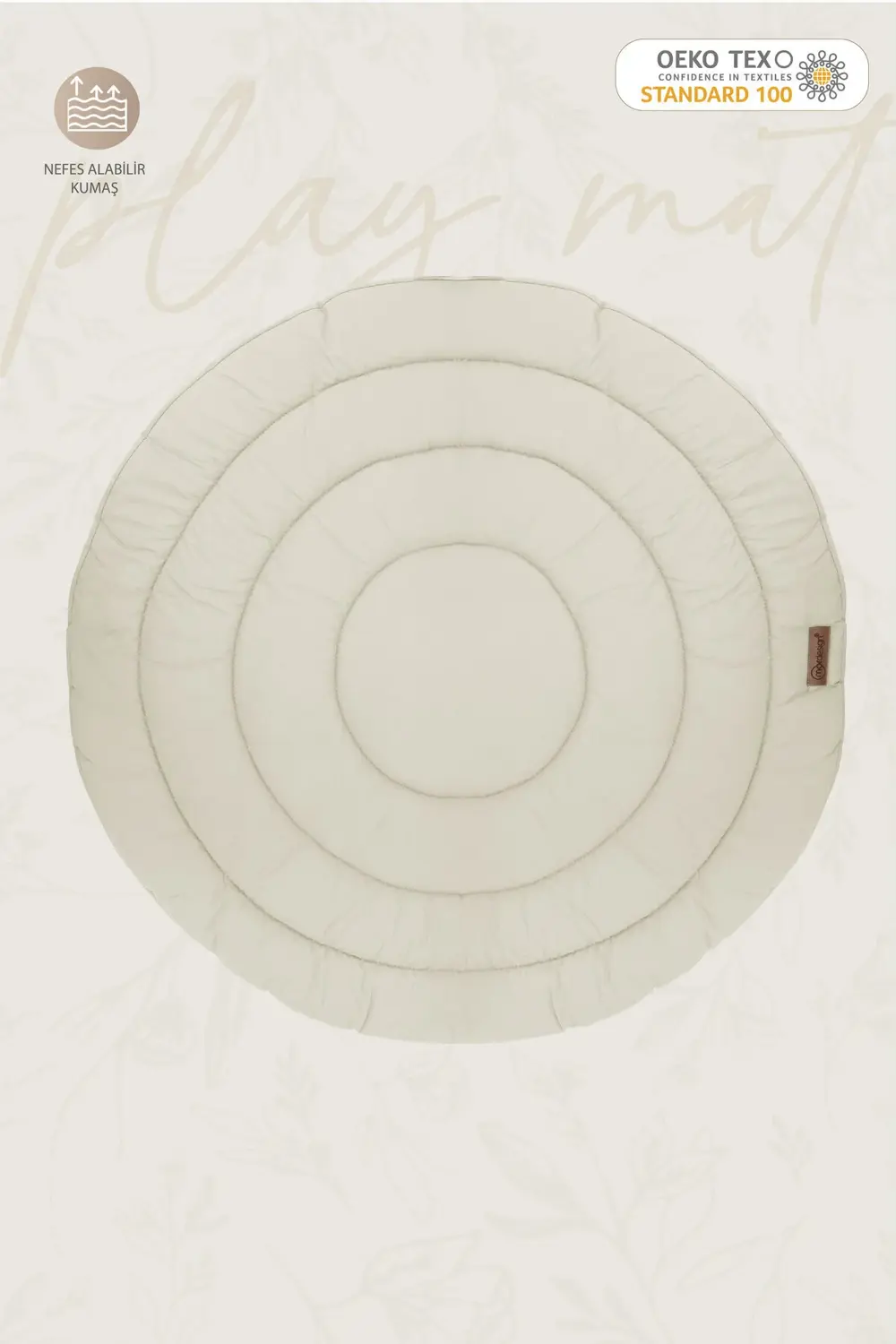 Yuvarlak Oyun Matı,Bebek Oyun Alanı,Bebek Aktivite Matı Comfy Cub