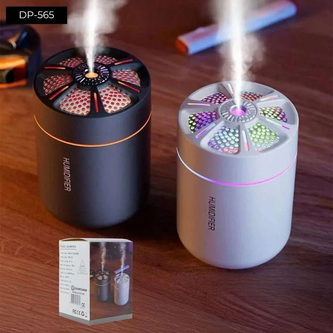 Yuvarlak Petek Tasarımlı RGB Buhar Makinesi – Eviniz İçin Şık ve Güçlü Buhar Çözümü Fiyatı, Yorumları ve Özellikleri