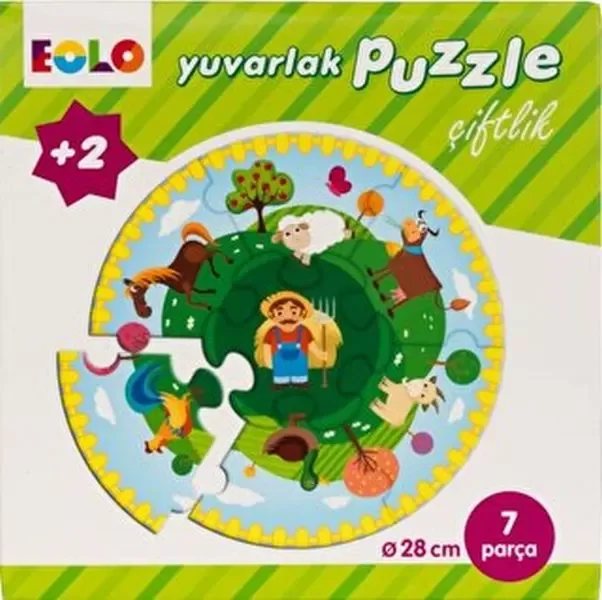 Yuvarlak Puzzle-Çiftlik Fiyatı, Yorumları ve Özellikleri
