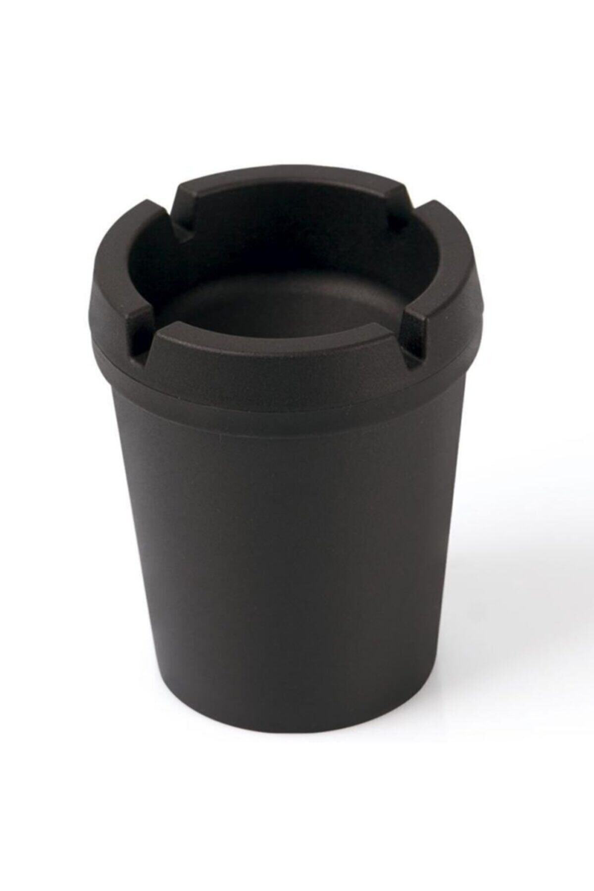 Yuvarlak Siyah Kokusuz Küllük