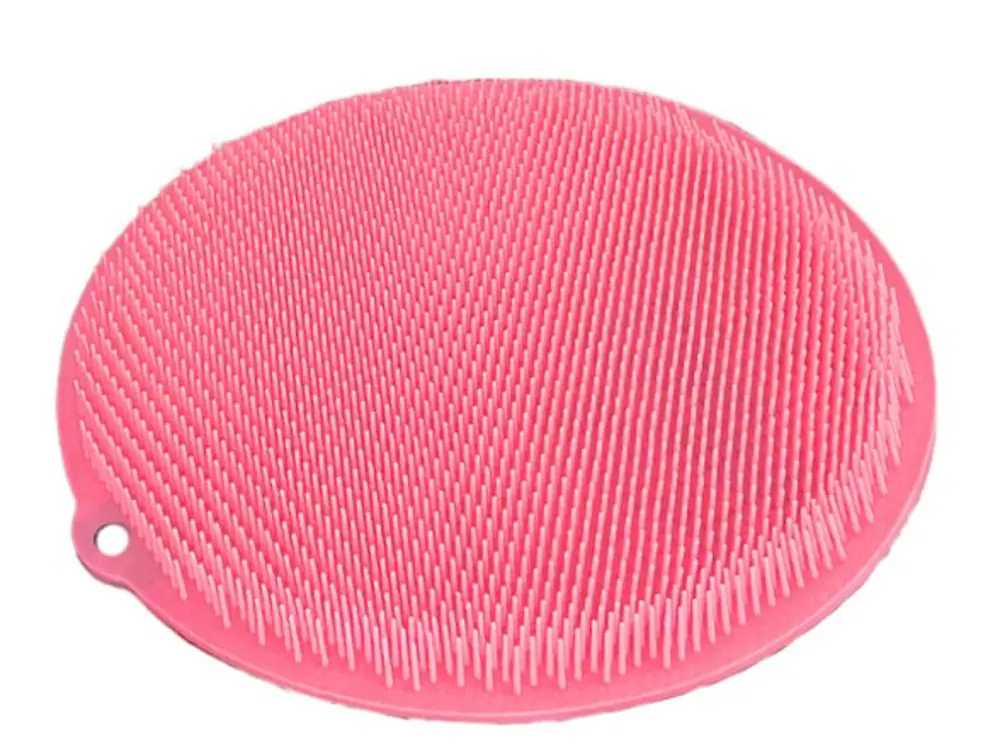 Yuvarlak Vantuzlu Banyo Sırt Kese Matı 26 cm Yuvarlak Vantuzlu Banyo Sırt Kese Matı 26 cm