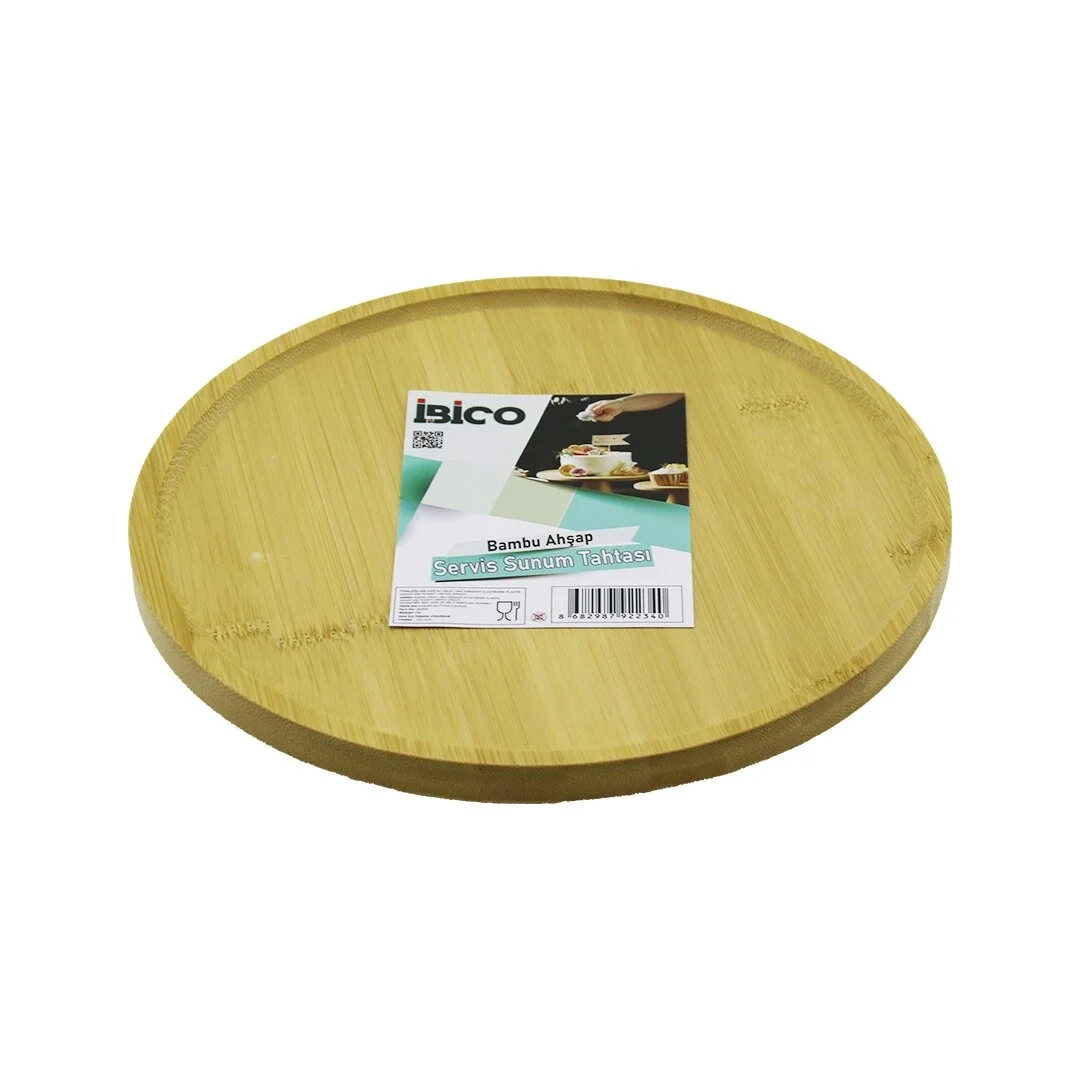 Yuvarlak=24.5cm Ayaklı=4cm Kenarlı Yüzey Ahşap Bambu Sunum Tepsisi - Mini Sofra Bx40 Fiyatı, Yorumları ve Özellikleri