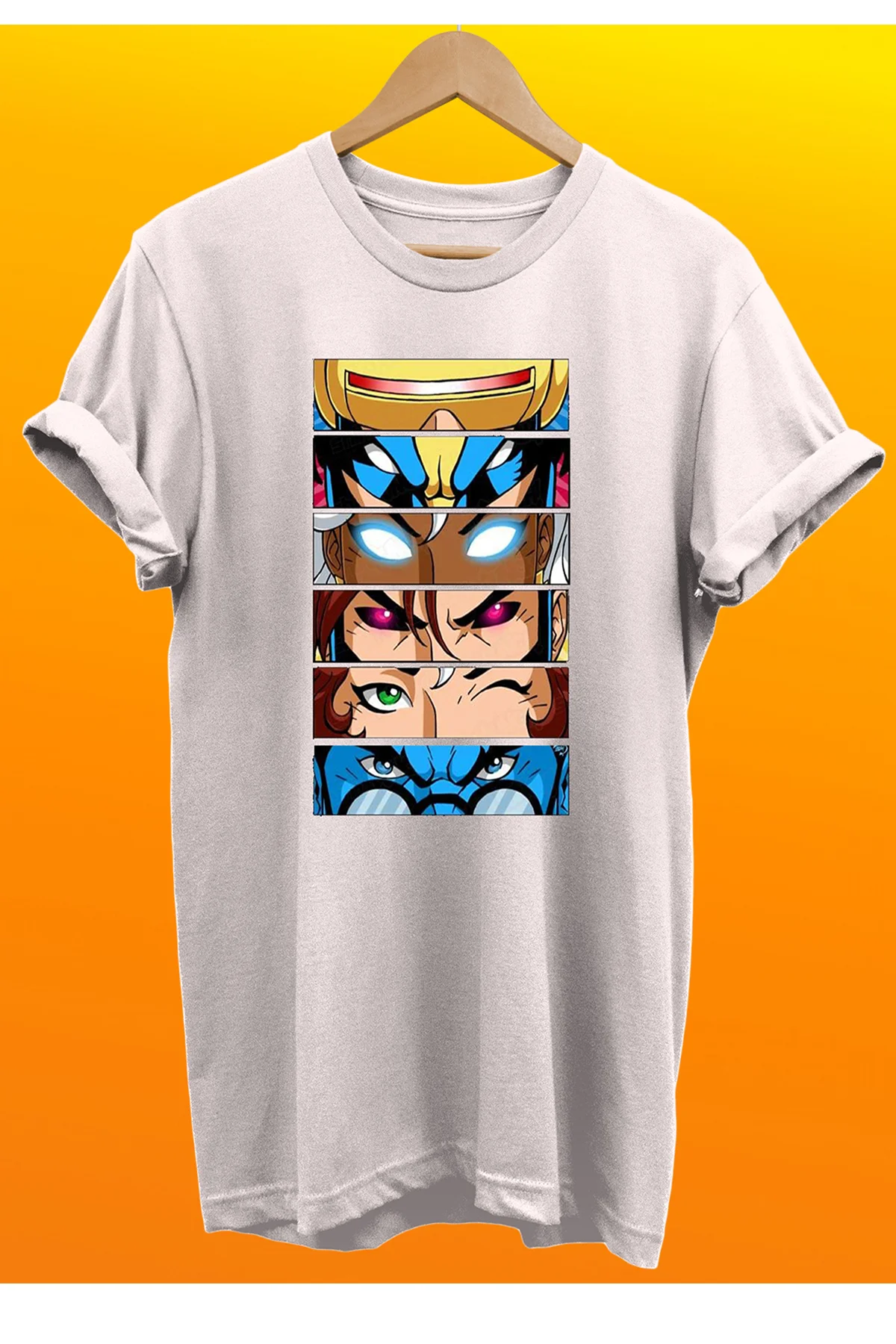 Yuyu Masters Baskılı %100 Pamuk Oversize T-shirt