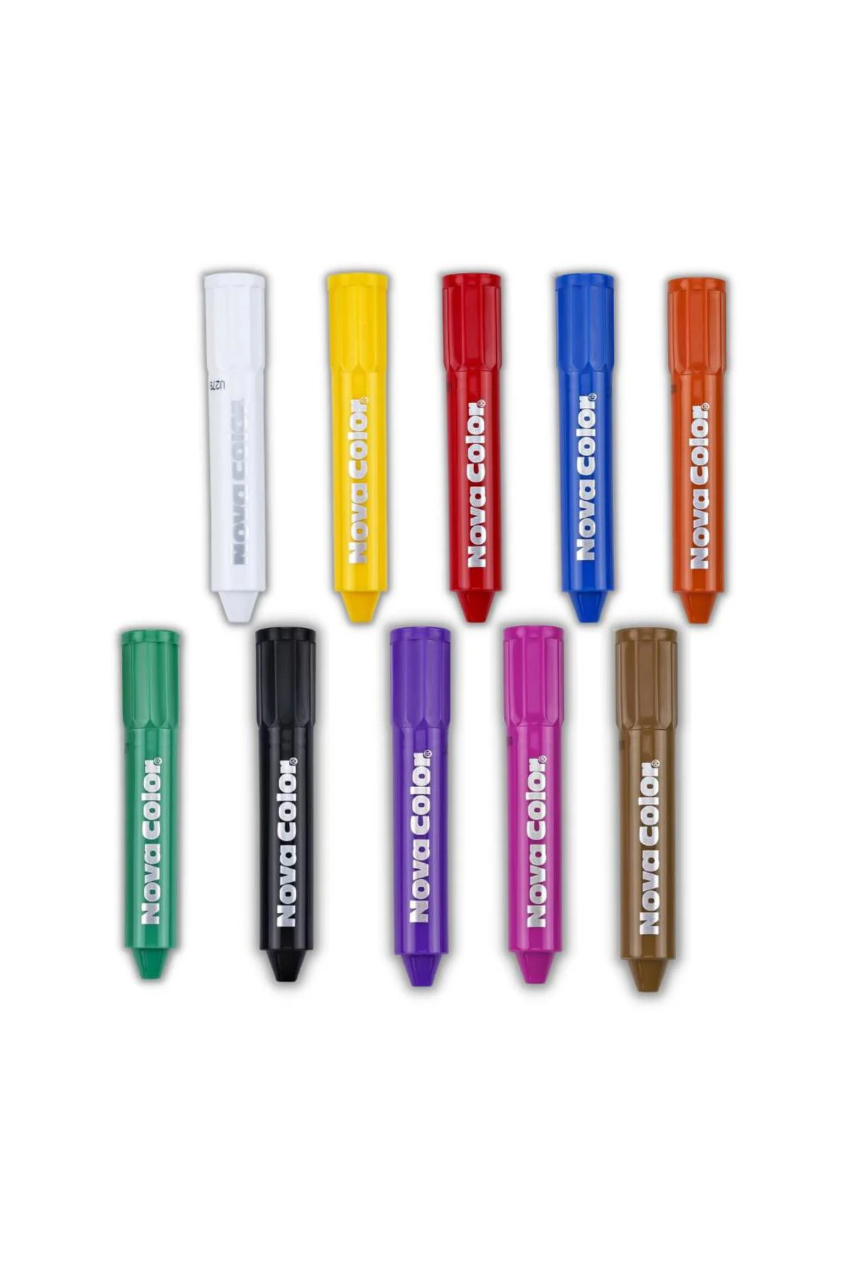 Yüz Boyası 10 Renk 1 Paket Nova Color 10 Renk Yüz Boyası 1 Paket