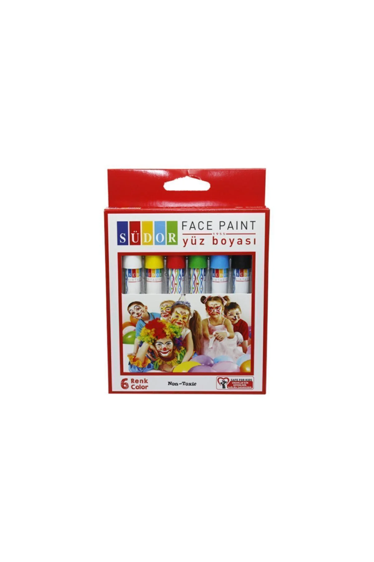 Yüz Boyası Orjinal / Yüz Boyama Kalemi 6'lı