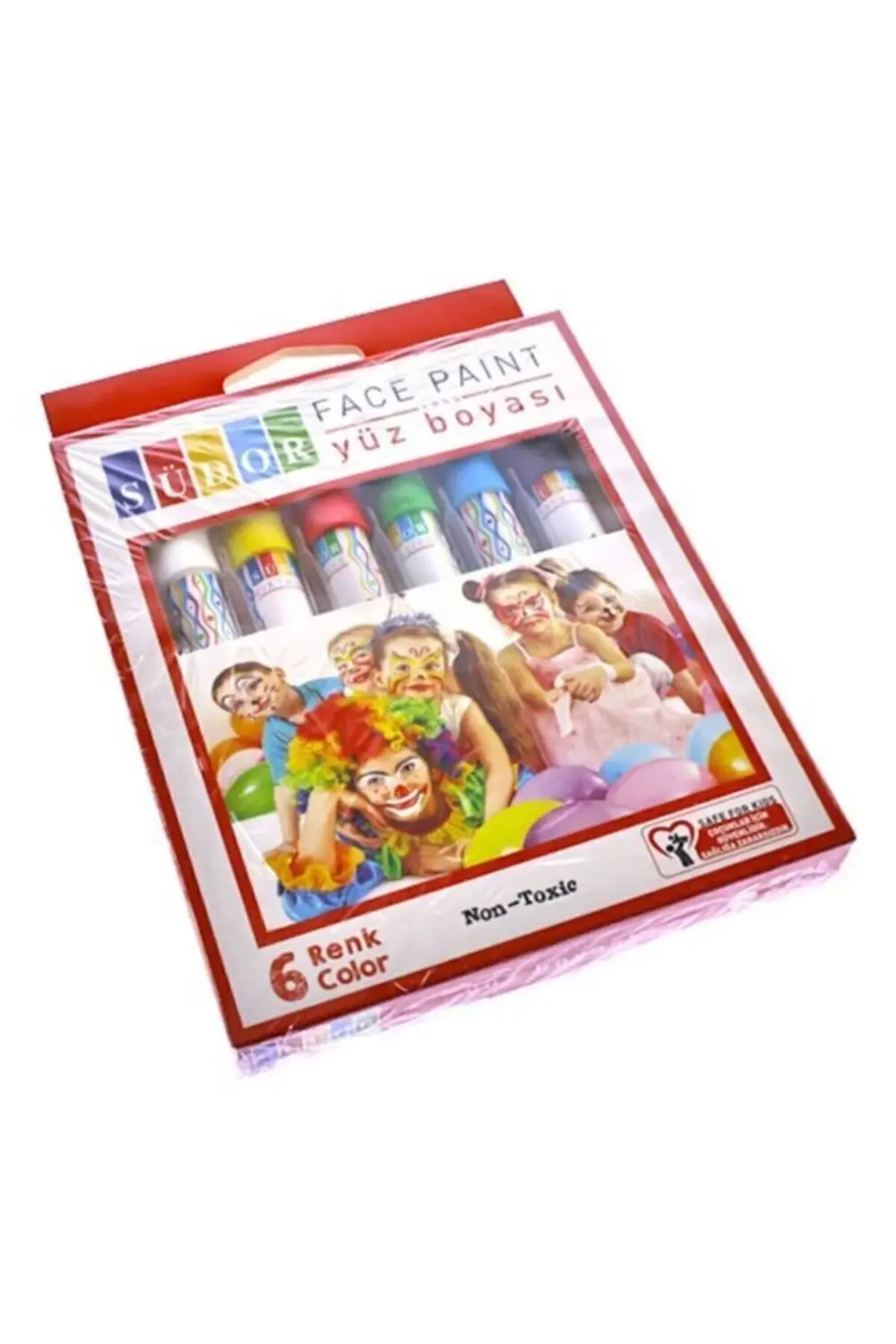 Yüz Boyası Orjinal / Yüz Boyama Kalemi 6'lı