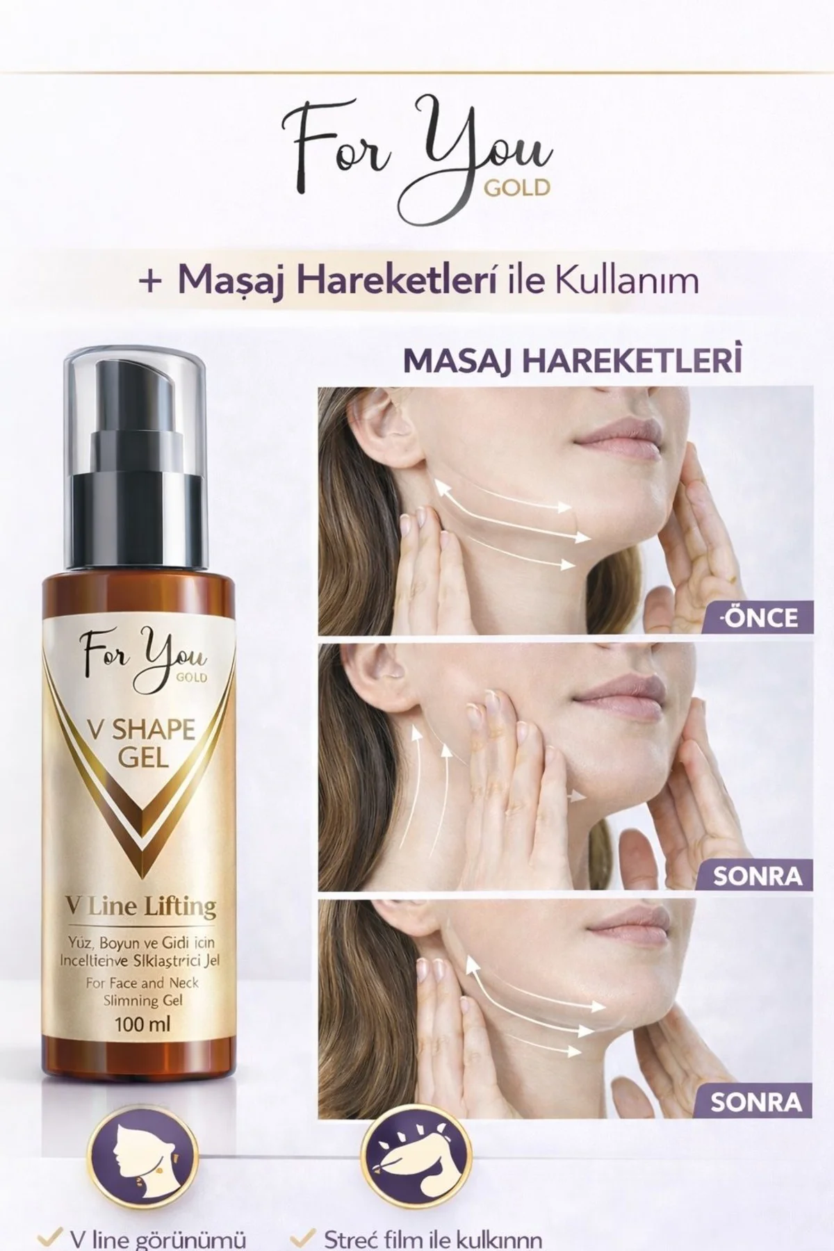 Yüz, Boyun, Çene Ve Gıdı Için Incelmeye Yardımcı, Sıkılaştırıcı V