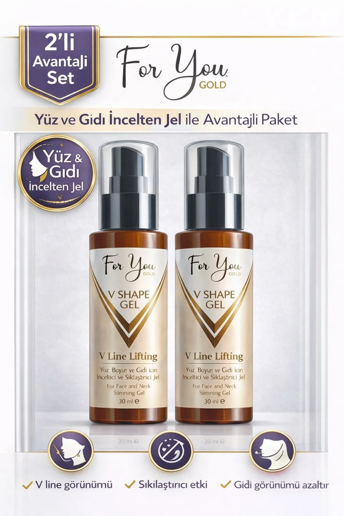 Yüz, Boyun, Çene Ve Gıdı Incelmeye Yardımcı, Sıkılaştırıcı, Topar