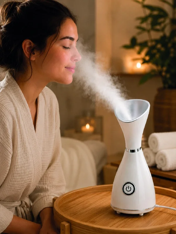 Yüz Buhar Cihazı 80 ML Su Hazneli Nano İyonik