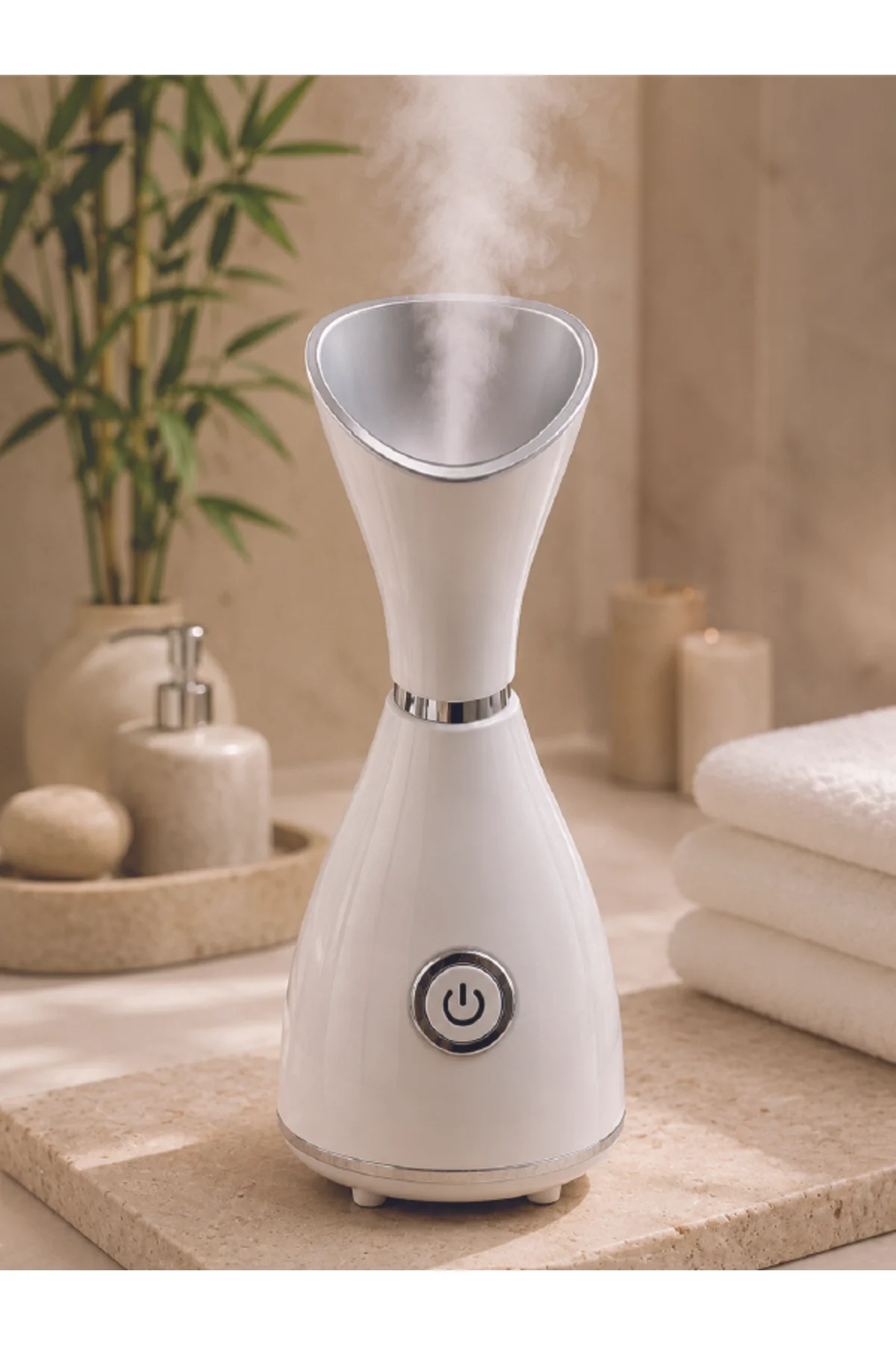 Yüz Buhar Cihazı 80 ML Su Hazneli Nano İyonik Yüz Buhar Cihazı 80 ML Su Hazneli Nano İyonik - Görsel 4