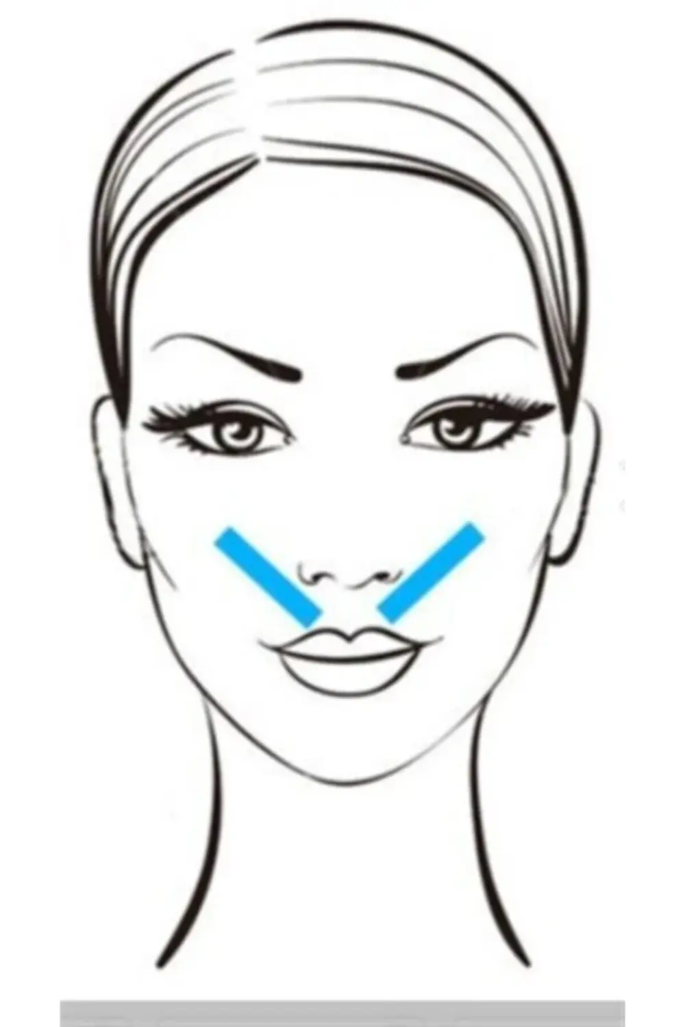 Yüz Gerdirme Bandı Kırışıklık Oluşumunu Engelleme Bandı Yüz Germe