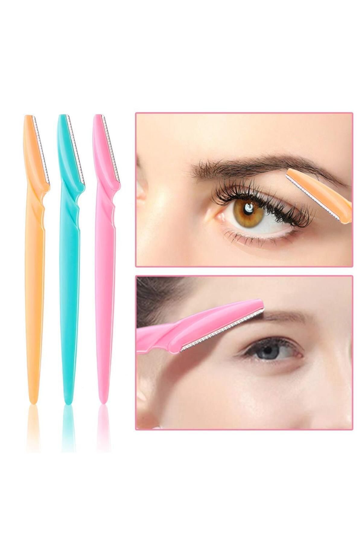 Lovendas Yüz Jileti Ve Kaş Usturasi Kadin Jileti Epilasyon 3'Lü Ustura Set