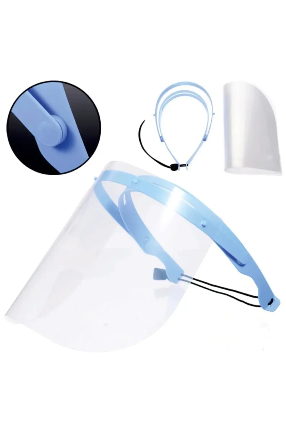 Yüz Koruyucu Kademeli Ayarlanabilir Siperlik