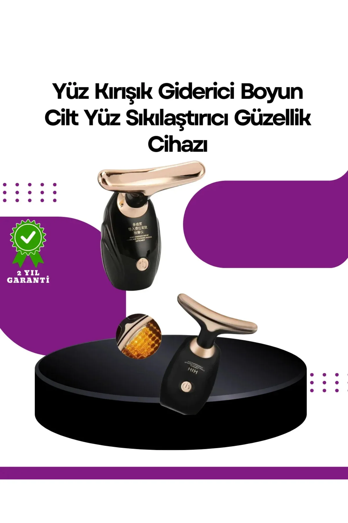 Yüz Masaj Aleti – Gözenek Sıkılaştırıcı & Cilt Yenileyici Etki Yüz Masaj Aleti – Gözenek Sıkılaştırıcı & Cilt Yenileyici Etki